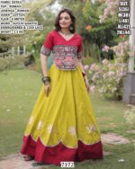 Kutchi Gamthi Embroidered Lehenga Set