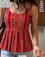 Soft Reyon Printed Top For Women