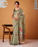Elegant Cotton Saree For Office And Function Wear