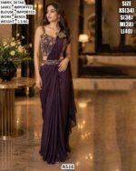 Luxury Party Wear Saree With Blouse