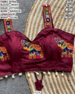 Garba Special Embroidered Blouse For Women