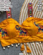 Garba Special Embroidered Blouse For Women