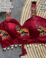 Garba Special Embroidered Blouse For Women