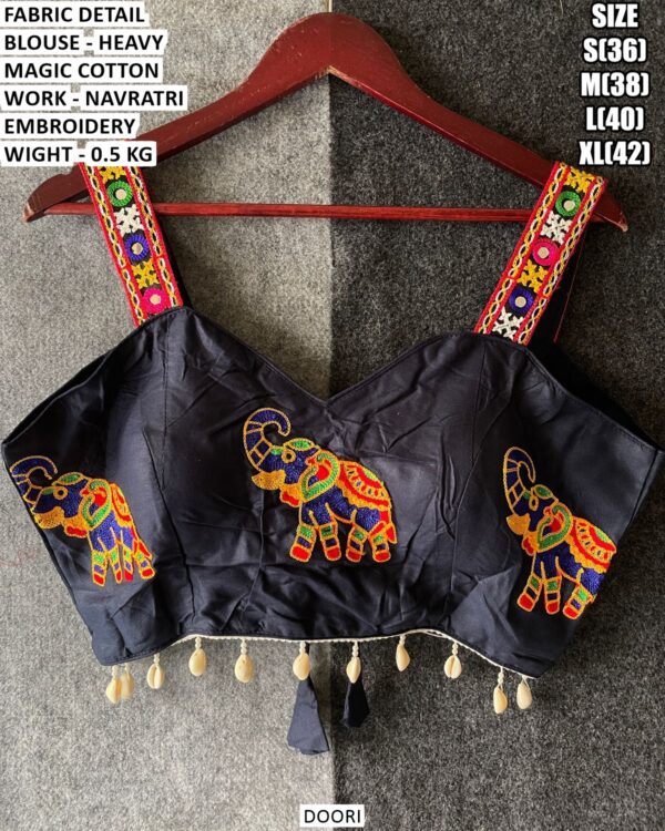 Garba Special Embroidered Blouse For Women