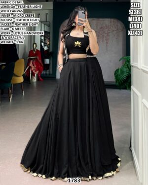 Feather Light Lehenga Choli For Women