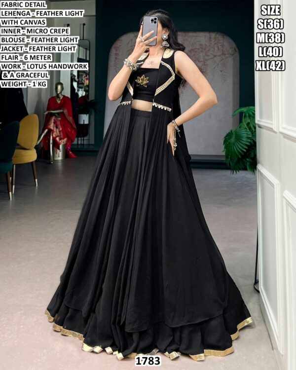 Feather Light Lehenga Choli For Women