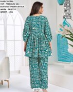 Women Casual Premium Silk Co Ord Set