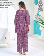 Women Casual Premium Silk Co Ord Set
