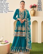 Heavy Premium Chinon Suit Set For Women