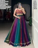 Navratri Special Mirror Work Lehenga Choli