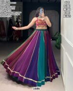 Navratri Special Mirror Work Lehenga Choli