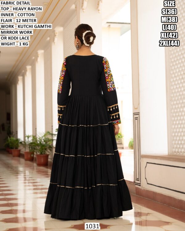 Festive Kora Cotton Dress With Mirror Work