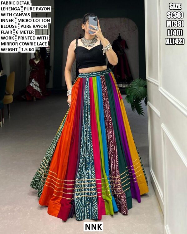 Colorful Lehenga Choli For Navratri