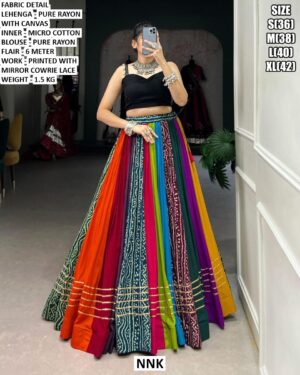 Colorful Lehenga Choli For Navratri