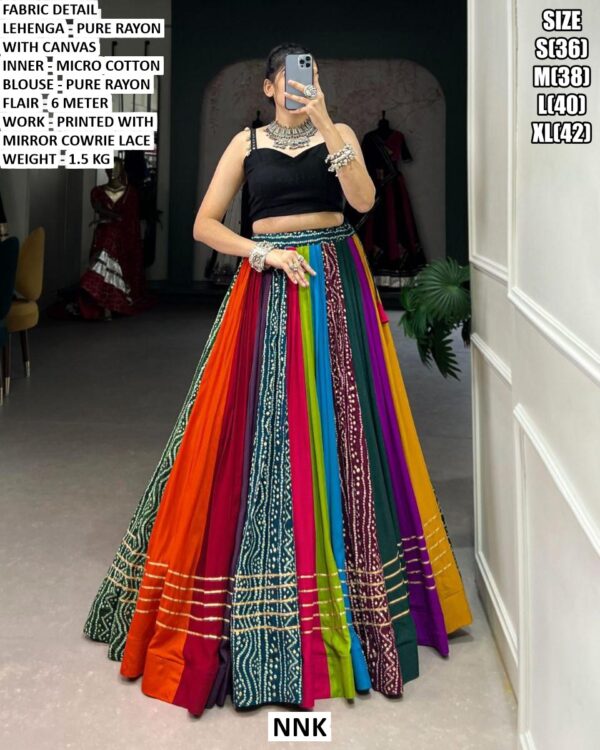 Colorful Lehenga Choli For Navratri