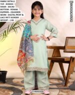 Kids Ethnic Wear Suit Set For Girls
