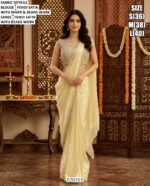 Cocktail Party Wear Fendi Satin Saree