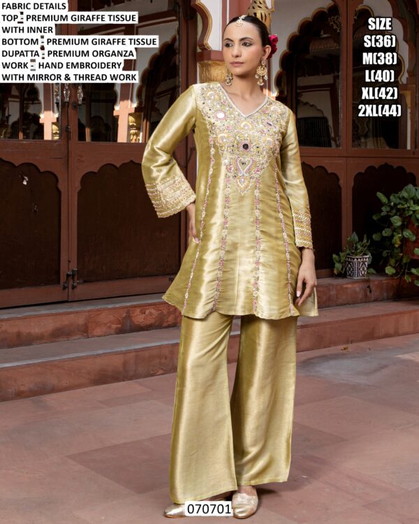 Premium Giraffe Tissue Suit Set For Women