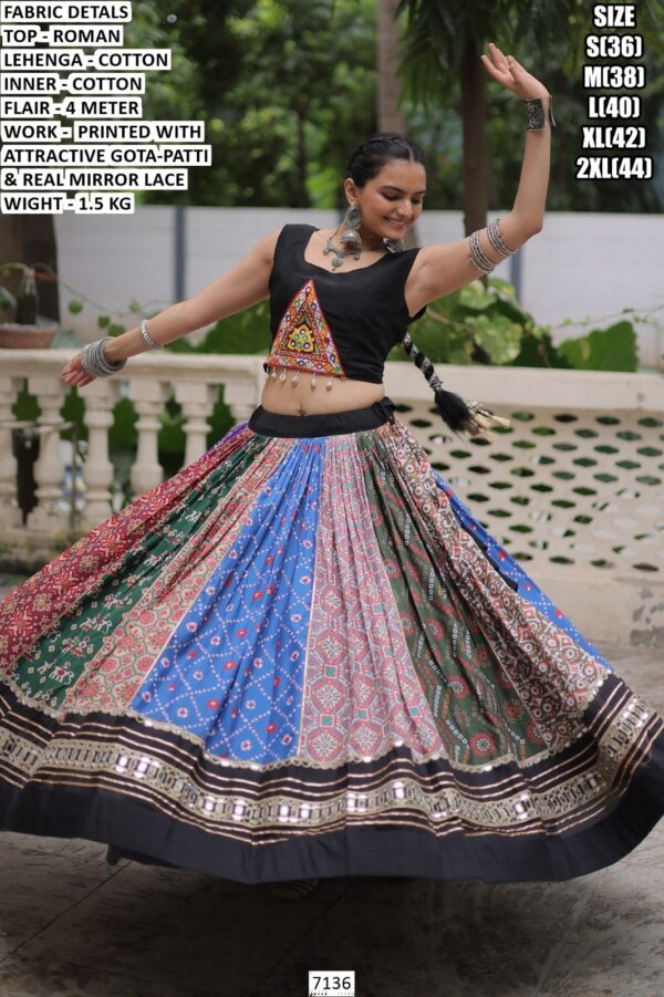 Garba Wear Lehenga Choli For Women