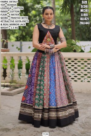 Garba Wear Lehenga Choli For Women