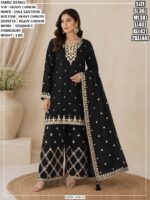 Premium Ethnic Suit Set With Sequence Work