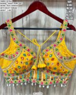 Stylish Mirror Work Blouse For Women