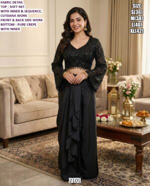 Women’s Sequence Work Black Outfit