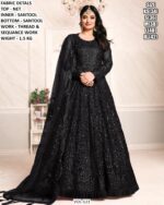 Traditional Gown With Sequence Work