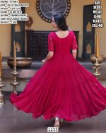Premium Gown With Sequence Work