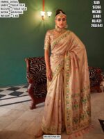 Party Wear Tissue Silk Saree For Women