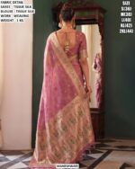 Party Wear Tissue Silk Saree For Women