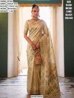 Party Wear Tissue Silk Saree For Women