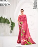Digital Print Party Wear Saree For Women