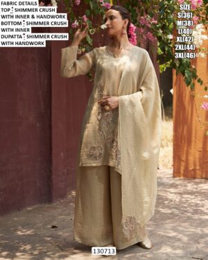 Stylish Women’s Suit Set With Handwork