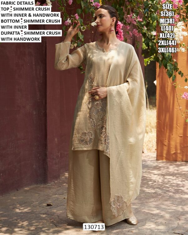 Stylish Women’s Suit Set With Handwork