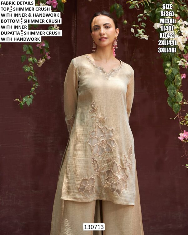 Stylish Women’s Suit Set With Handwork