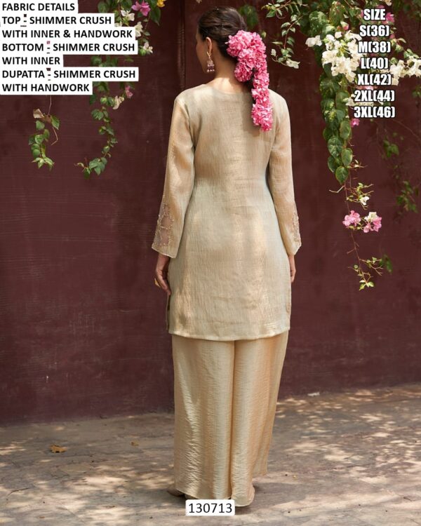 Stylish Women’s Suit Set With Handwork