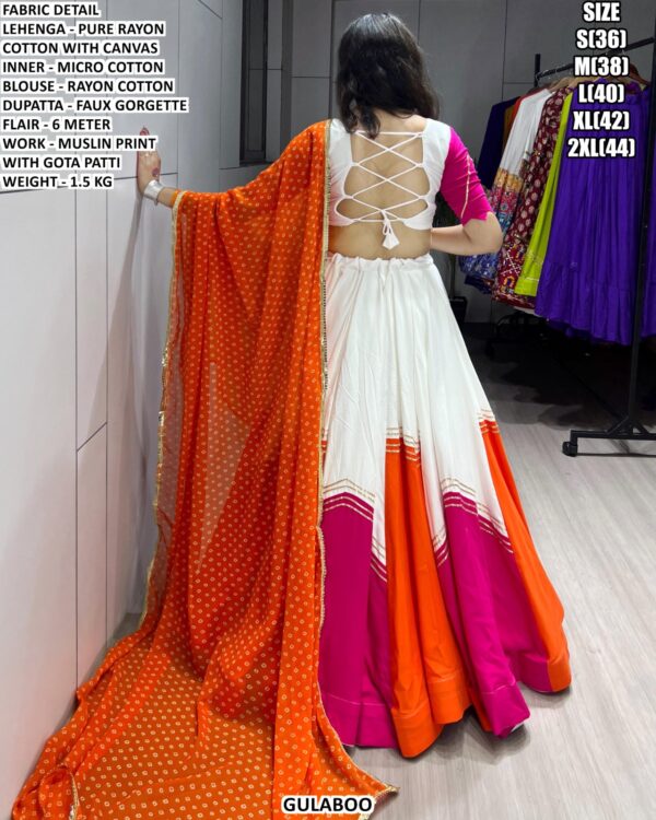 Navratri Garba Wear Lehenga Choli For Women