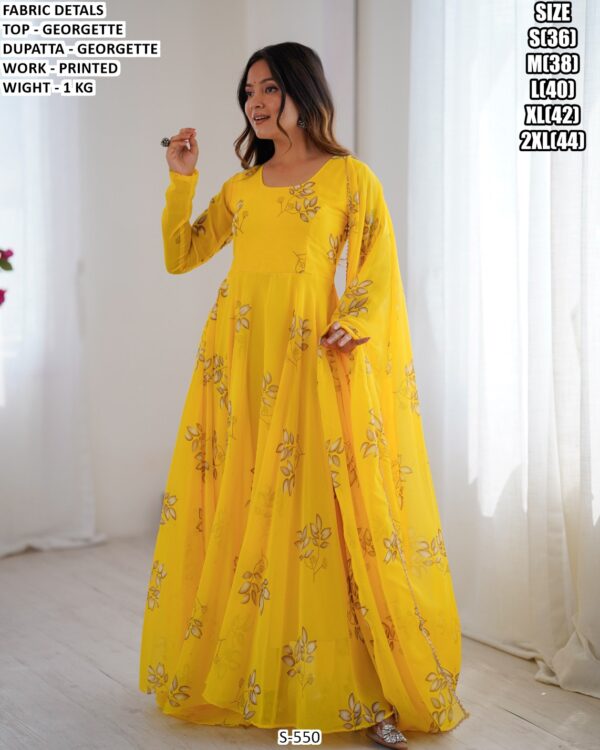 Festive Wear Georgette Suit Set
