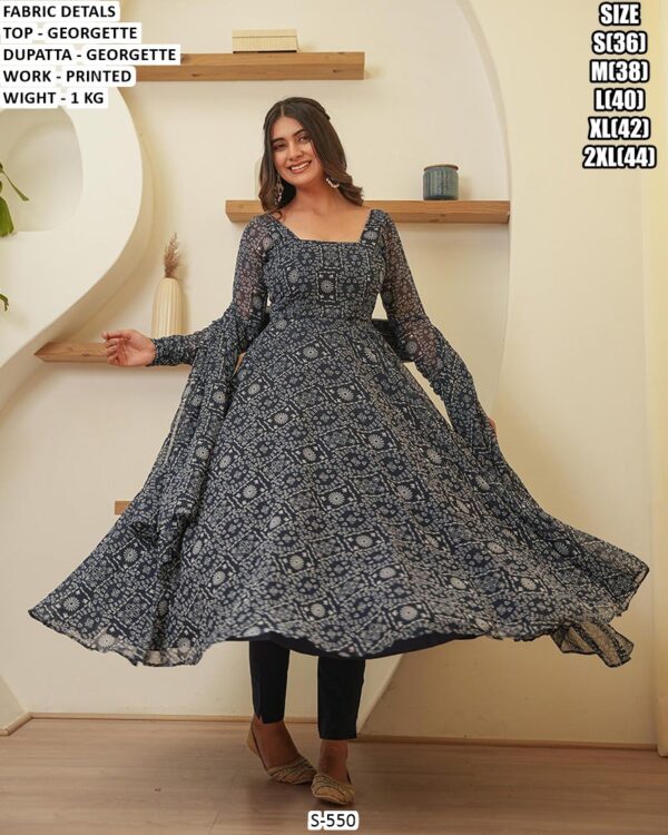 Festive Wear Georgette Suit Set
