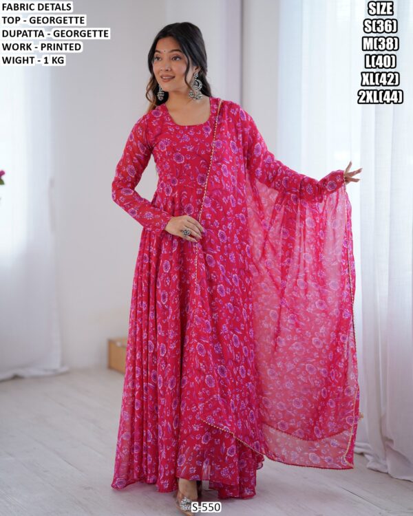 Festive Wear Georgette Suit Set