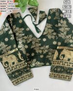 Traditional Dola Silk Blouse Design For Women