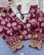 Traditional Dola Silk Blouse Design For Women