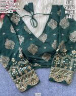Traditional Dola Silk Blouse Design For Women