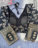 Traditional Dola Silk Blouse Design For Women