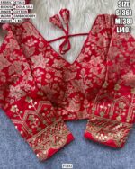 Traditional Dola Silk Blouse Design For Women