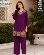 Comfortable Embroidered Kurta Set For Daily Wear