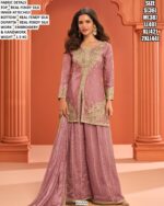 Wedding Wear Fendy Silk Palazzo Suit