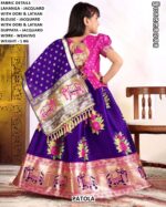 Girls Patola Lehenga Choli Set