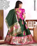 Girls Patola Lehenga Choli Set